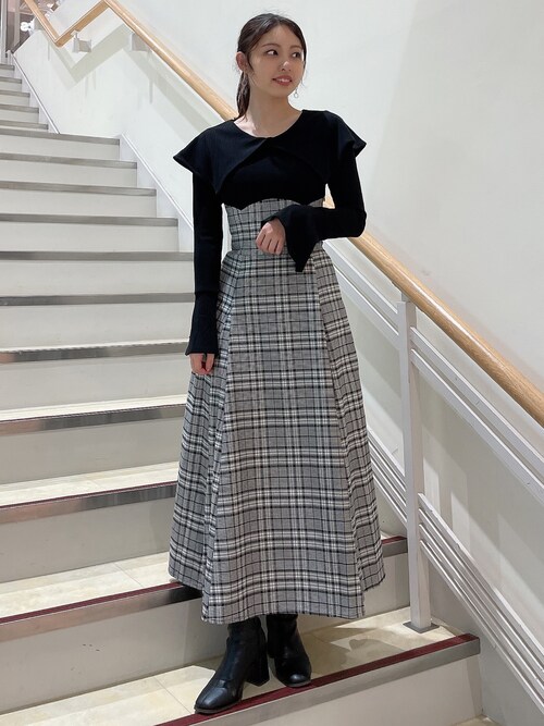 Dazzlinmaho Shibataさんのワンピースを使ったコーディネート Zozotown