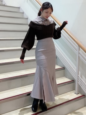 mahoさん（レディース・155cm）の秋コーディネート