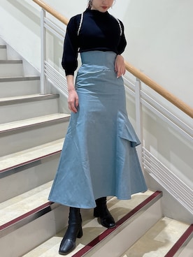 mahoさん（レディース・155cm）の冬コーディネート