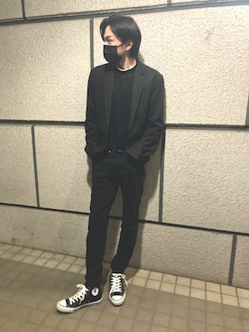 「インスタフォローしてね！」｜yukiさん（メンズ・175cm）の秋コーディネート