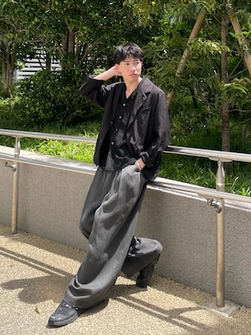 おつめさん（メンズ・169cm）の夏コーディネート