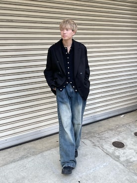 おつめさん（メンズ・169cm）の春コーディネート