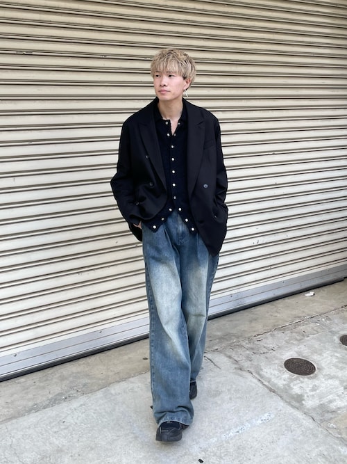 PHILTHEORY シャツ Mulch snap knit shirts / マルチスナップニット 
