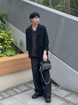 「CASPER JOHN（キャスパージョン）のアイテム」を使った、おつめさん（メンズ・169cm）の春コーディネート