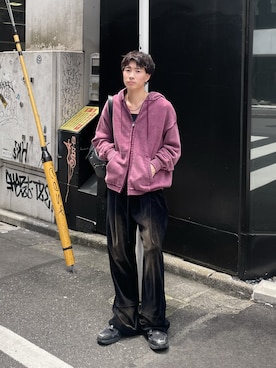 「CASPER JOHN（キャスパージョン）のアイテム（その他パンツ）」を使った、おつめさん（メンズ・169cm）の秋コーディネート