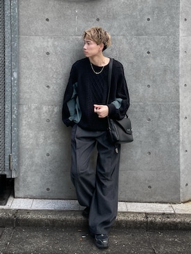 「CASPER JOHN（キャスパージョン）のアイテム」を使った、おつめさん（メンズ・169cm）の秋コーディネート