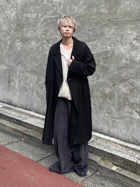 「アイテム（トレンチコート）」を使った、おつめさん（メンズ・169cm）の秋コーディネート