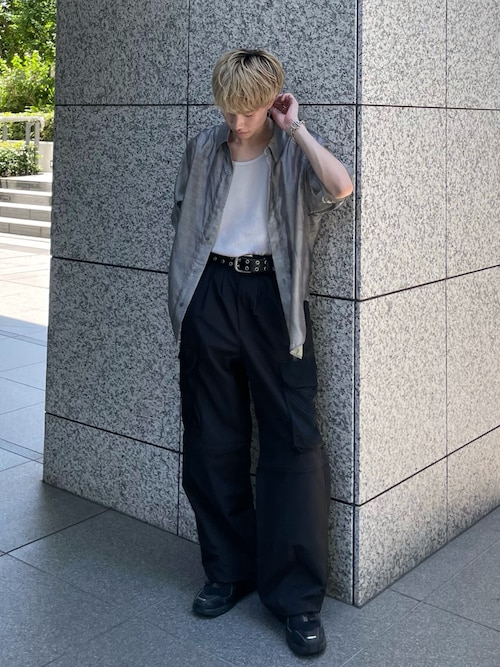Bubble tech detachable mesh switch cargo pants/バブルテックデタッチャブルメッシュスイッチカーゴパンツ
