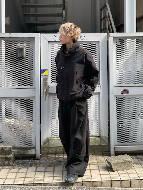 パンツ HUSSEIN CHALAYAN layered cotton pants 46 HUSSEIN CHALAYAN layered cotton pants 46