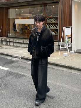 「CASPER JOHN（キャスパージョン）のアイテム（パンツ）」を使った、おつめさん（メンズ・169cm）の秋コーディネート