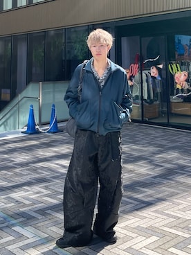 「CASPER JOHN（キャスパージョン）のアイテム」を使った、おつめさん（メンズ・169cm）の春コーディネート