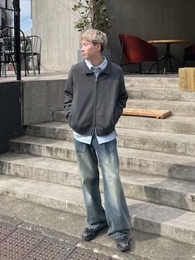 おつめさん（メンズ・169cm）の冬コーディネート