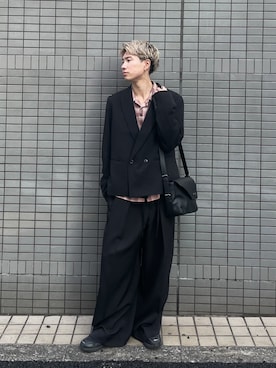 「cii（シー）のアイテム」を使った、おつめさん（メンズ・169cm）の春コーディネート