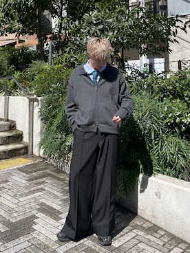 「cii（シー）のアイテム」を使った、おつめさん（メンズ・169cm）の春コーディネート