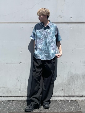 「アイテム（パンツ）」を使った、おつめさん（メンズ・169cm）の夏コーディネート