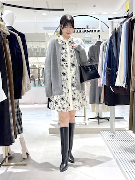 「Andemiu（アンデミュウ）のアイテム」を使った、andemiu_mizukiさん（レディース・170cm）の秋コーディネート