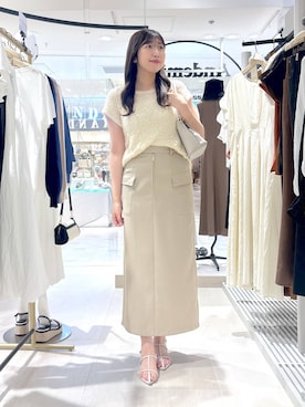 「Andemiu」｜andemiu_mizukiさん（レディース・170cm）の夏コーディネート