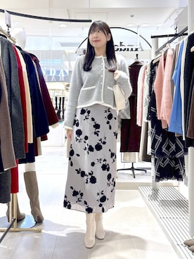 「Andemiu（アンデミュウ）のアイテム」を使った、andemiu_mizukiさん（レディース・170cm）の秋コーディネート