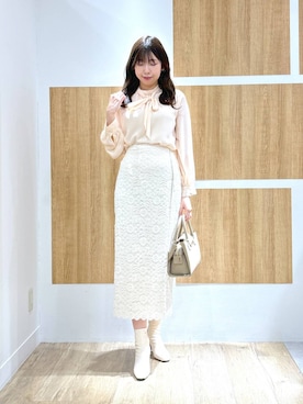 「Andemiu（アンデミュウ）のアイテム（バッグ）」を使った、andemiu_mizukiさん（レディース・170cm）の秋コーディネート