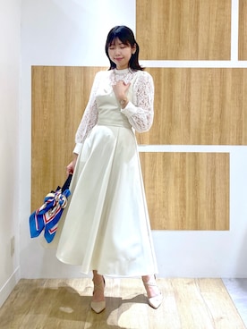 「綺麗めコーデ」｜「アイテム（財布/小物）」を使った、andemiu_mizukiさん（レディース・170cm）の春コーディネート