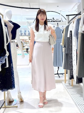 「Andemiu」｜andemiu_mizukiさん（レディース・170cm）の夏コーディネート