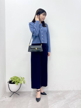 「Andemiu（アンデミュウ）のアイテム（パンツ）」を使った、andemiu_mizukiさん（レディース・170cm）の冬コーディネート