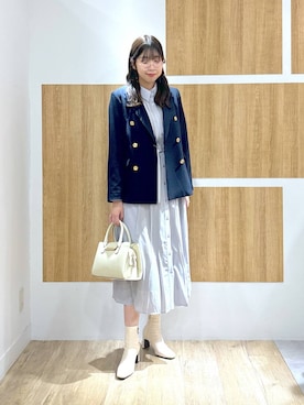 「Andemiu（アンデミュウ）のアイテム（ブーツ）」を使った、andemiu_mizukiさん（レディース・170cm）の秋コーディネート