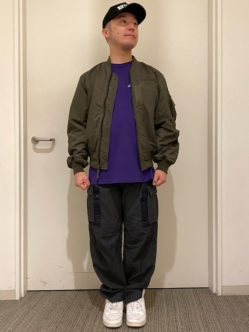 《CROSSOVER》FADED MA-1 CUSTOM / フェイデッド MA-1 カスタム / AVIREX / アヴィレックス