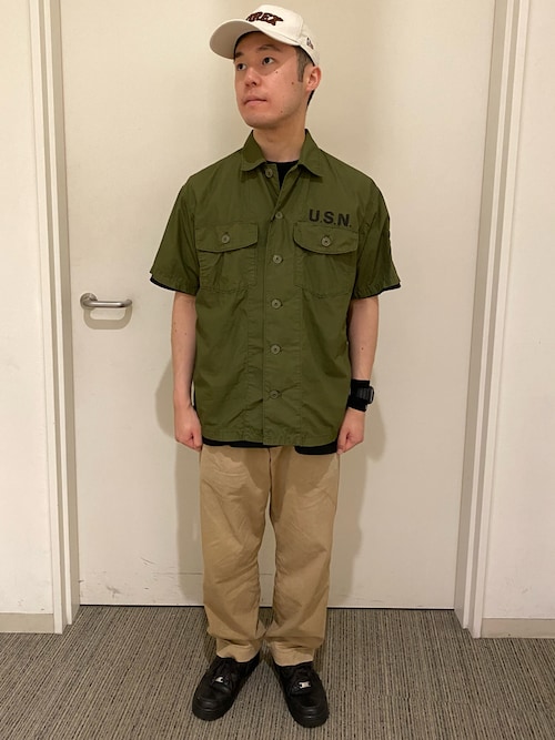 NAVAL FATIGUE SHIRT / ネイバル ファティーグ シャツ / AVIREX / アヴィレックス