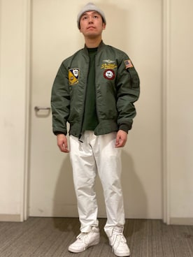 「L-2」｜hryk1998さん（メンズ・167cm）の冬コーディネート