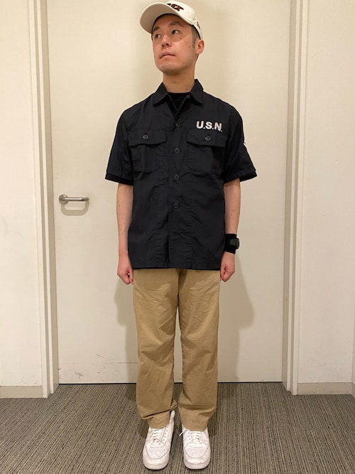 NAVAL FATIGUE SHIRT / ネイバル ファティーグ シャツ / AVIREX / アヴィレックス