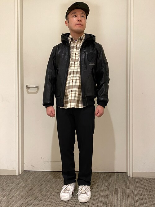 《CROSSOVER》LEATHER CWU PARKA / レザー CWU パーカー / AVIREX / アヴィレックス