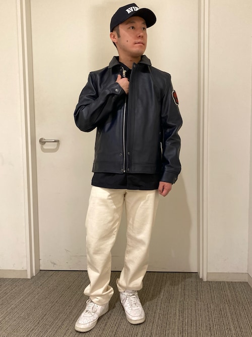 LEATHER JACKET TOMCAT / レザー ジャケット トムキャット / AVIREX / アヴィレックス