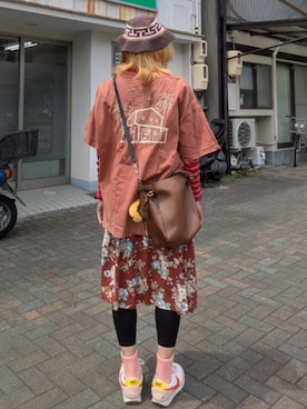 「FOREVER 21（フォーエバー トゥエンティーワン）のアイテム」を使った、 可奈さん（レディース・164cm）の春コーディネート