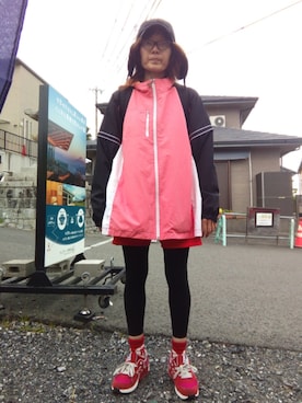 「3coins（3coins）のアイテム（帽子）」を使った、 可奈さん（レディース・164cm）の春コーディネート