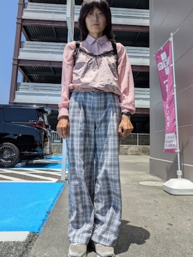 「FOREVER 21（フォーエバー トゥエンティーワン）のアイテム」を使った、 可奈さん（レディース・164cm）の春コーディネート