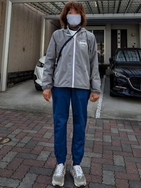 「ウォーキングスタイル」｜ 可奈さん（レディース・164cm）の春コーディネート