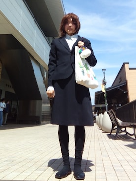 「American Eagle（アメリカンイーグル）のアイテム」を使った、 可奈さん（レディース・164cm）の春コーディネート