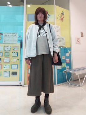 「フェリシモ（フェリシモ）のアイテム」を使った、 可奈さん（レディース・164cm）の春コーディネート