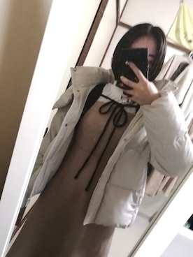 「one way（ワンウェイ）のアイテム（ワンピース/ドレス）」を使った、の🌼さん（レディース・151cm）の冬コーディネート