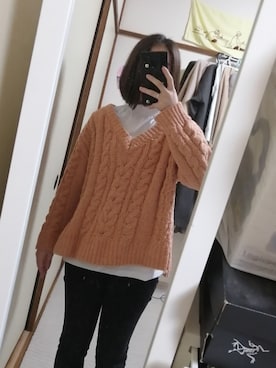 の🌼さん（レディース・151cm）の冬コーディネート