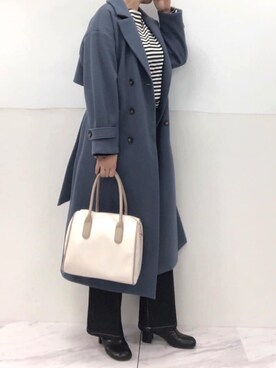 「シンブルスタイル」｜niceclaupさん（レディース・158cm）の冬コーディネート