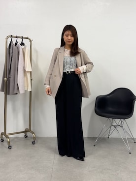 EBINAさん（レディース・166cm）の春コーディネート