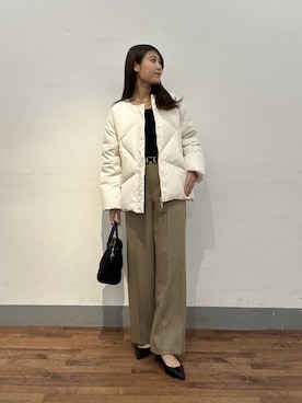 EBINAさん（レディース・166cm）の冬コーディネート