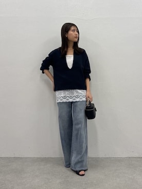 EBINAさん（レディース・166cm）の春コーディネート