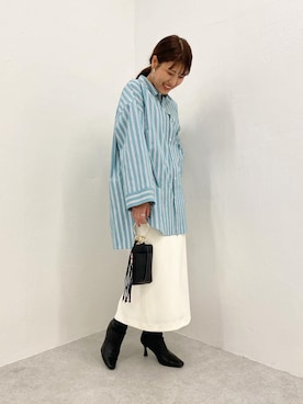 EBINAさん（レディース・166cm）の冬コーディネート