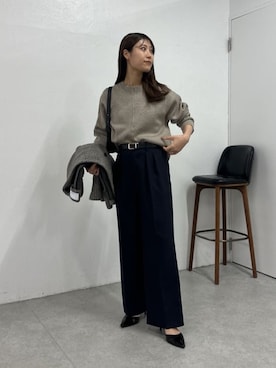 EBINAさん（レディース・166cm）の冬コーディネート