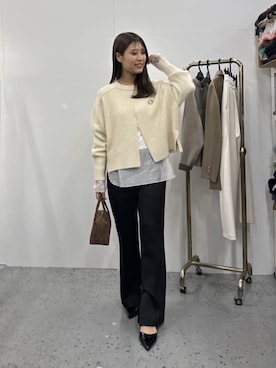 EBINAさん（レディース・166cm）の冬コーディネート