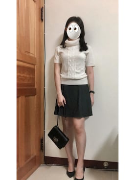 「TAS（タス）のアイテム」を使った、winnine998さん（レディース・161cm）の冬コーディネート