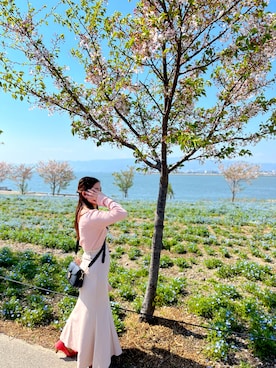 ＊pinkloさん（レディース・154cm）の春コーディネート